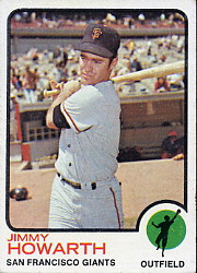 1973 Topps Baseball Cards      459     Jimmy Howarth RC